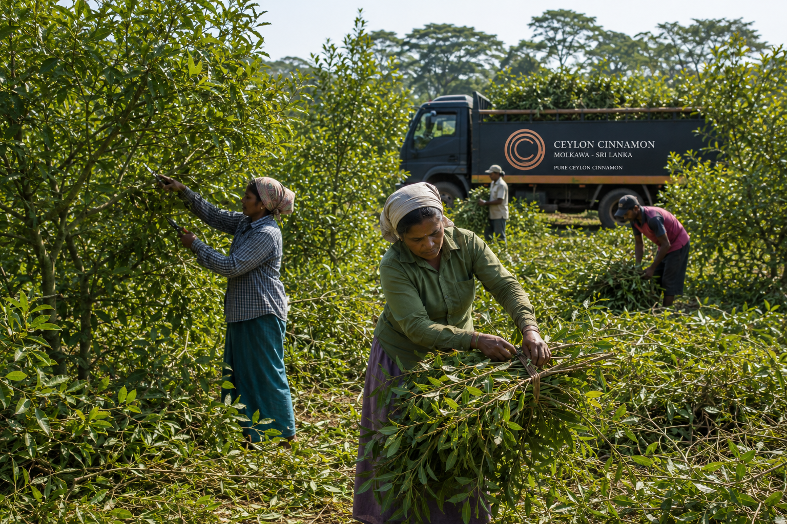 Ceylon Cinnamon Company international trade booth